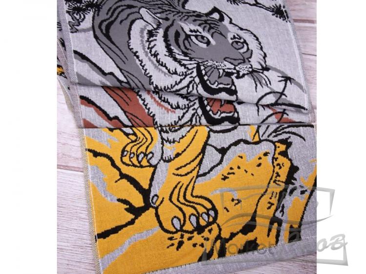 Полотенце Лен Тигры 25*50 Китай (12шт)