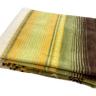 Плед cotton Rajtex 200*220 Скандинавия зеленый 09212b