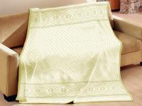 Плед cotton Rajtex 200*220 Снежинка беж 1710b