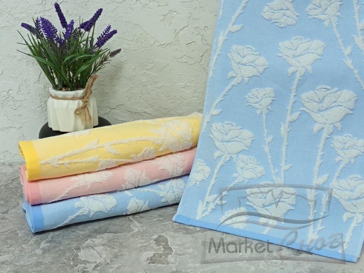 Полотенце Лен махра 35*75 арт.РМ167