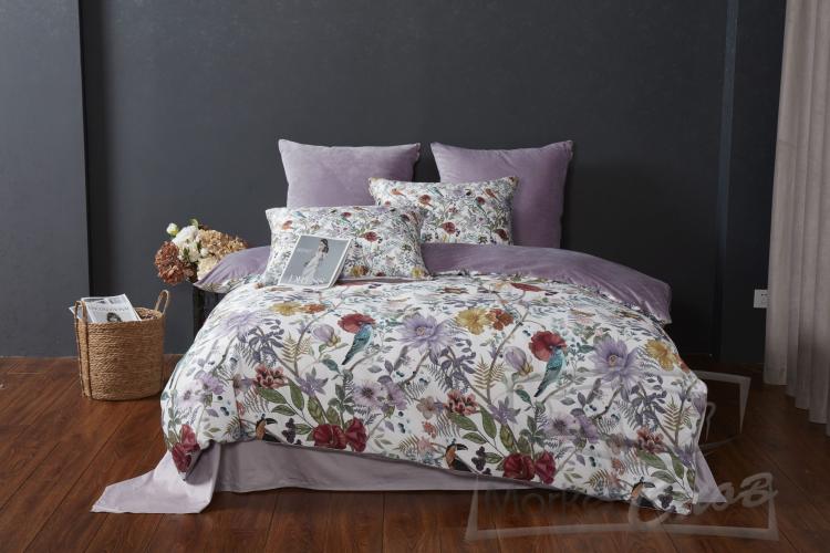 Маки (жемчуг лаванда) АВС Egypt Cotton к-т