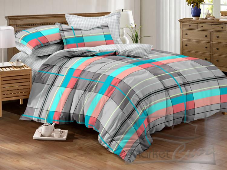 ПР-264 КПБ Райтекс Поплин Дуэт (100%хлопок) 150*210(2) НА МОЛНИИ