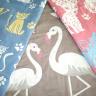 Полотенце Лен(Собака/Кот/Фламинго) 50*100