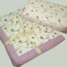 Простыня вафельная Мелкие розочки 200*230