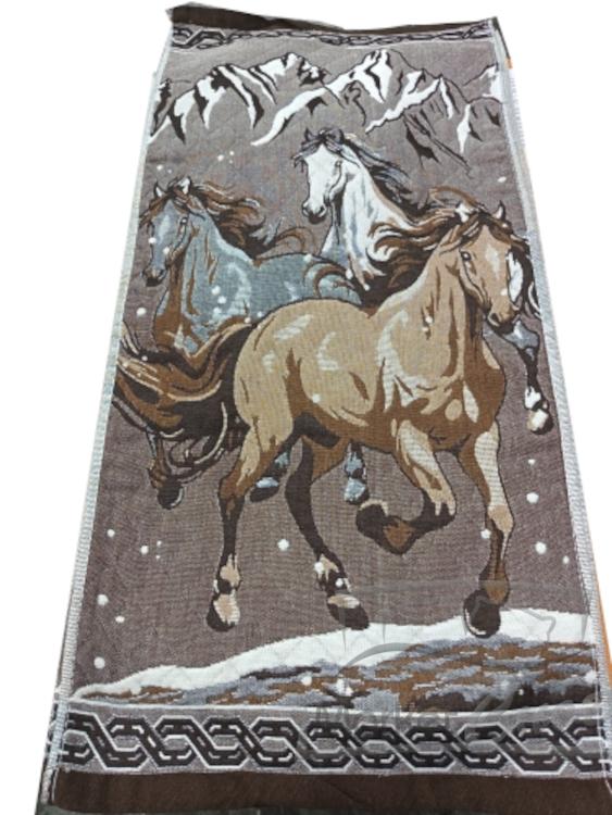 Полотенце лен Символ года Лошадка 35*75 арт.А8617