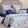 КПБ (1,5 сп.; сатин; 2 нав. 70*70) 7737/1 Тайра сапфир