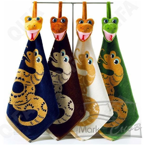 Салфетка Змейка 36*36 с игрушкой ZXF718