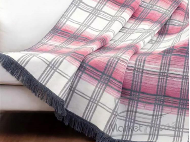 Плед cotton Rajtex 200*220 Квадро 20143a