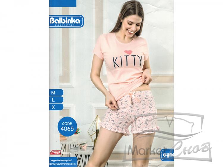 Домашний костюм майка+шорты 4065