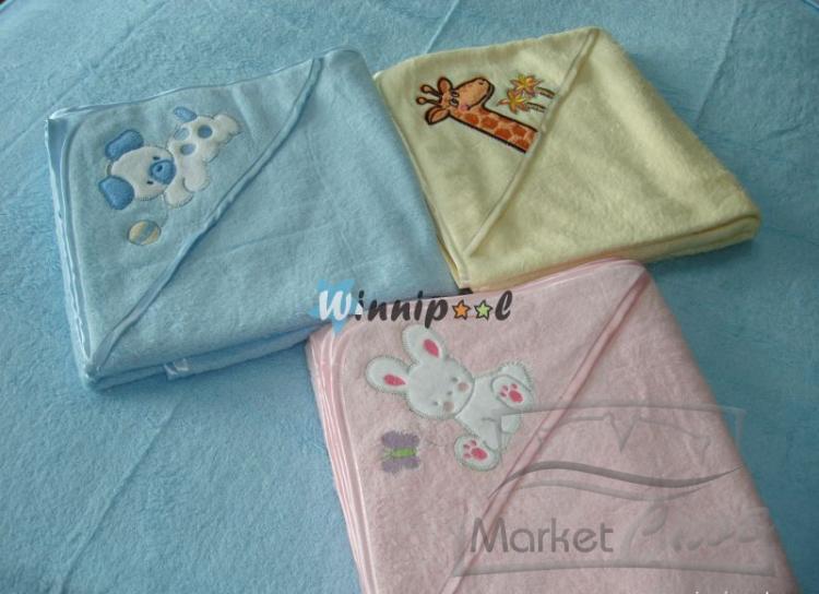 Уголок-Полотенце после купания бамбуковый 115*115 WINNIPOOL
