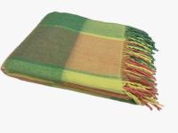 Плед Эльф 140*205 св.жел-св.красн-св.зел 01/LIAM новозеландская шерсть