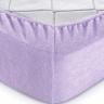 Простыня махровая на резинке 160х200х20 см АПРИОРИ фиолетовая — купить в интернет-магазине Marketsnov