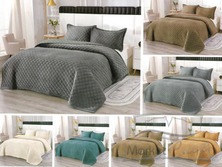 Покрывало Велюр Ромбик 220*240