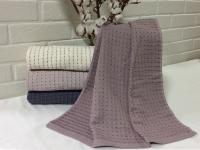 Полотенце лен махра Штрихи 50*100 арт.X1751