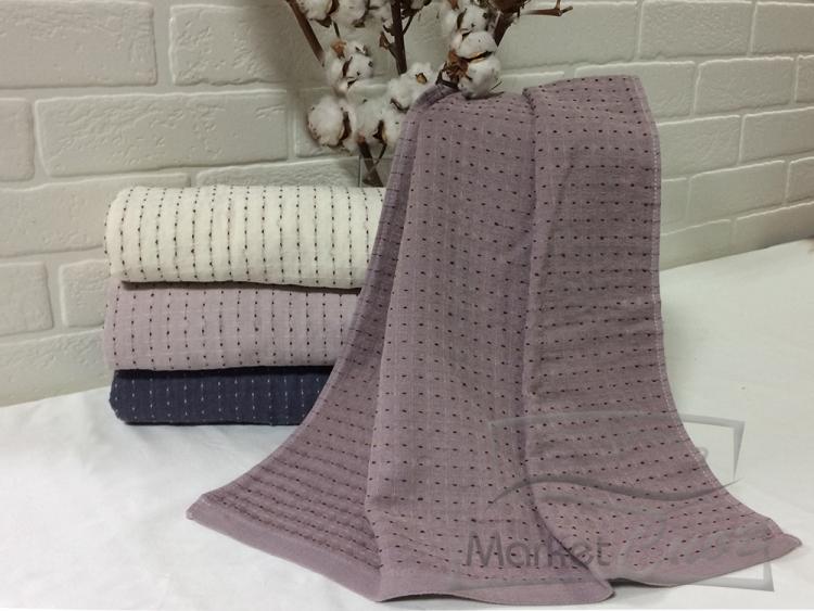 Полотенце лен махра Штрихи 50*100 арт.X1751