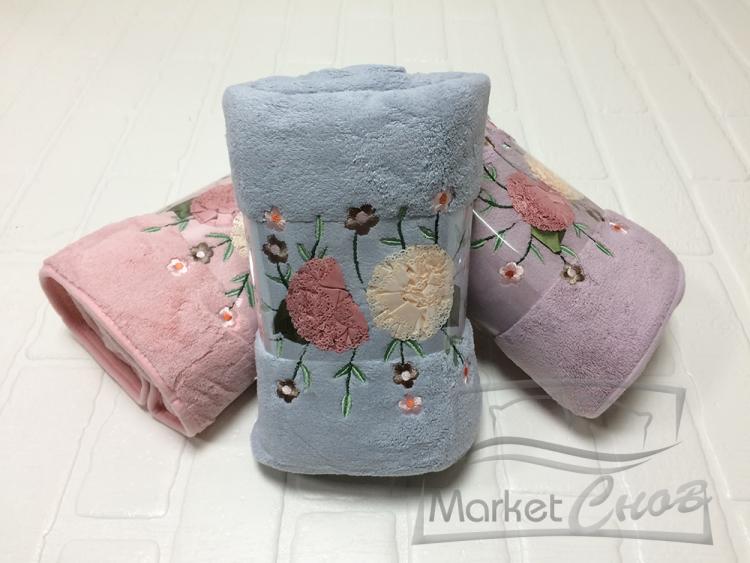 Полотенце микрофибра Гвоздика 70*140 арт.7506164 Китай