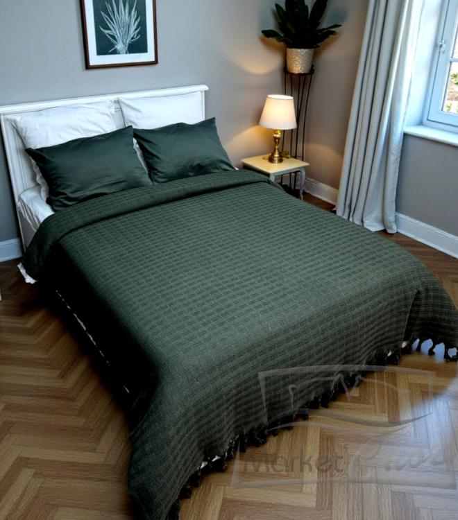 Покрывало Flossy Life шоколад 200*230