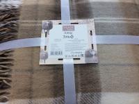 Плед Эльф 170*210 бел-беж-св.кор 02/NOAH новозеландская шерсть