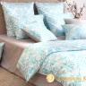 КПБ (2,0 сп.; сатин; 2 нав. 70*70) 5725/10 Тиффани бирюза