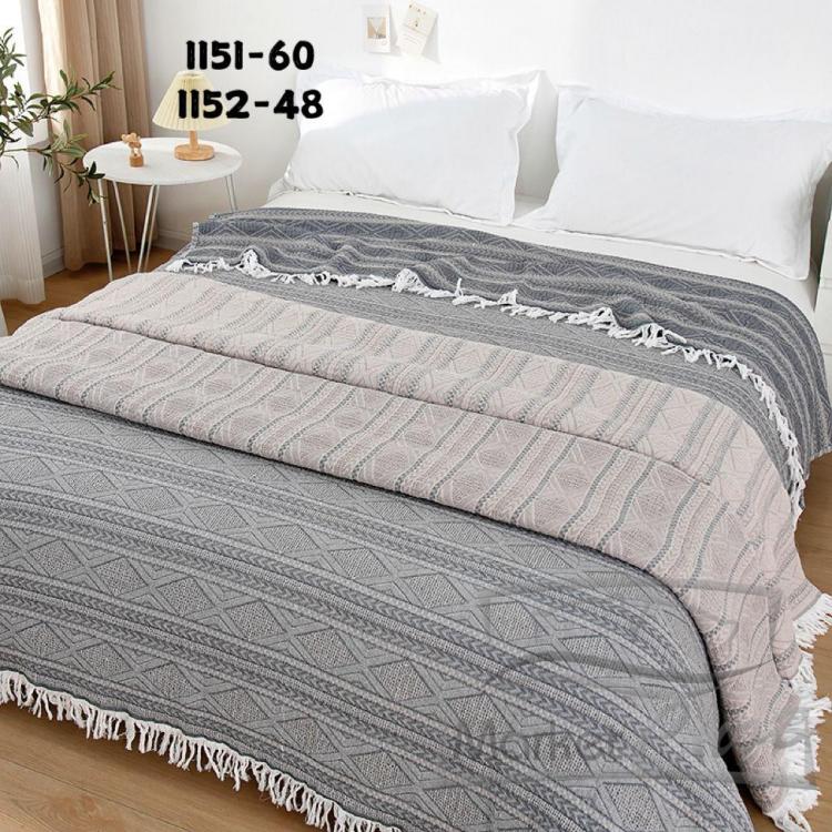 Покрывало Льняное 150*200 арт.1151