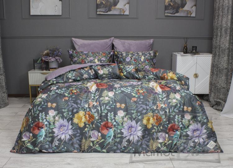 Маки (графит лаванда) АВС Egypt Cotton к-т