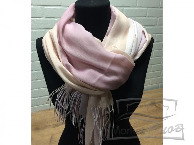 Шарф бамбук с кистями/бахромой