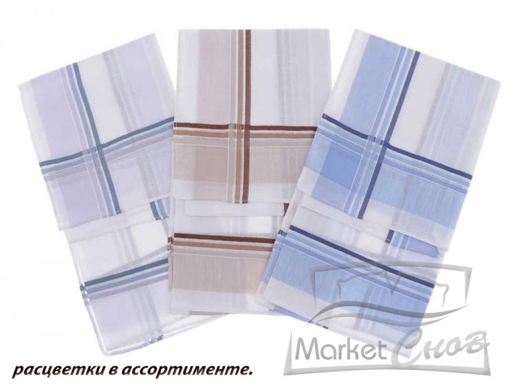 Платки носовые мужские АМИН батист(12шт)