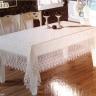 Скатерть Elfin 110*160 с кружевами