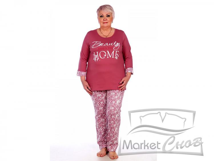 Домашний костюм футболка + брюки 1493