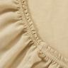 Простыня трикотажная на резинке 090х200х20 см АПРИОРИ бежевая