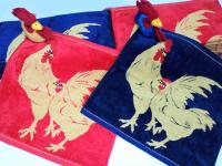 Салфетка с игрушкой Петух Китай (24шт)