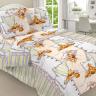 КПБ Райтекс Поплин 1,5 спальный Юниор (100%хлопок) 150*210 Песики (1 нав 50*70)