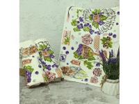 Кухня полотенце из 2-х махра велюр 40*60 арт.8001