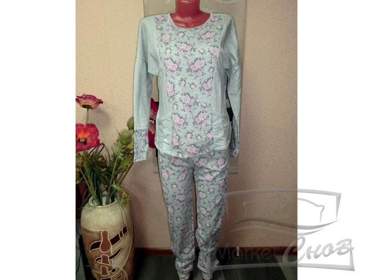 Пижама женская Эбби футер с начесом+брюки ФП-6 Пж-004