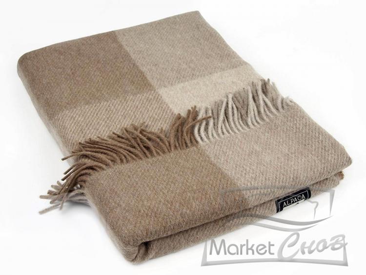 Плед INCALPACA (55% шерсть альпака, 45% шерсть мериноса) PP-40 (150*200)