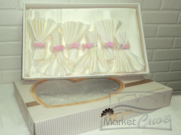 Скатерть Monalife160х220+6 салфеток