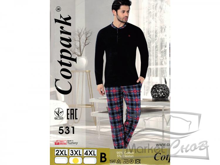 Домашний костюм мужской с длинным рукавом 531