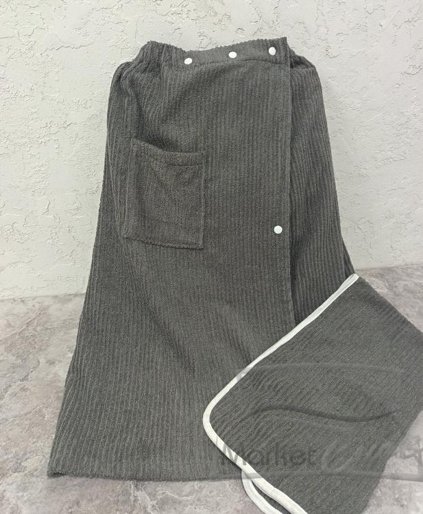 Сауна мужская Махровая с полотенцем арт.1940353