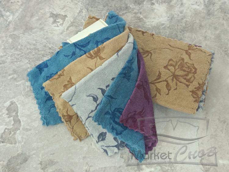 Салфетки микрофибра из 5-и 30*30 арт.28615311