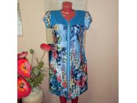 Халат трикотажный на молнии Милана 0245