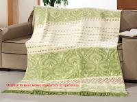 Плед cotton Rajtex 150*200 Оливка 10882a