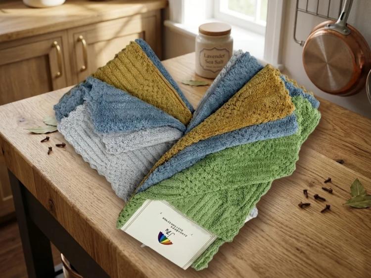 Салфетки микрофибра из 5-и 30*30 арт.28615394