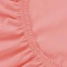 Простыня трикотажная на резинке 140х200х20 см АПРИОРИ коралловая