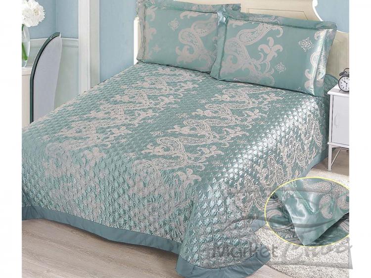 Покрывало стеганое Райтекс 240*260 жаккард +2 нав 50*70 CG30