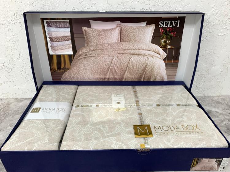 Покрывало Moda Box Selvi  240*260 (наволочки 50*70/2)
