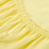 Простыня трикотажная на резинке 140х200х20 см АПРИОРИ нежно-желтая