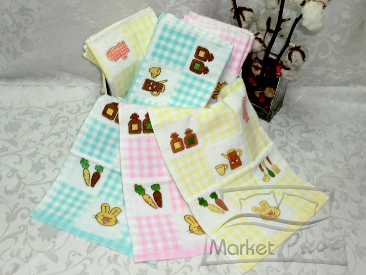 Салфетка Ассорти 25*50 Китай (12/20шт)