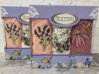 Набор Gulcan Лето (30*50)х3 махра 100% хлопок