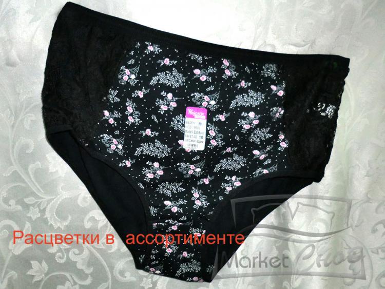 Трусы женские хлопок 8606 Батал (Турция) (10шт)