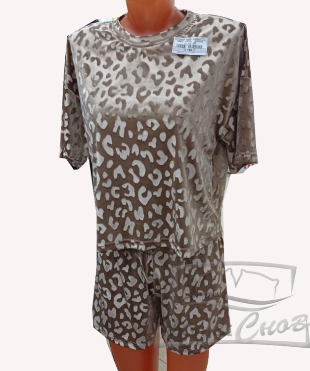 Домашний костюм  футболка +шорты 212Ш